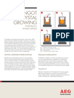 Silicon Ingot Crystal Growing: Thyrobox Si Power Supplies