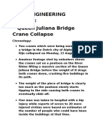Queen Juliana Bridge: Civil Engineering Failure: Crane Collapse