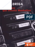 El Hombre Que Invento Manhattan - Ray Loriga PDF