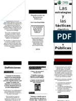 Brochure Estrategias y Tácticas