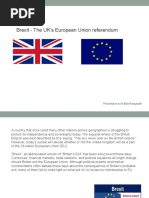 Brexit Powerpoint Presentation | PDF | Brexit | United Kingdom
