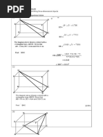 Solution of Triangles 3.2 Task: Answer All The Questions Below.