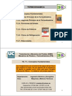 Termodinamica: Ingeniería Eléctrica y Energética Máquinas y Motores Térmicos Departamento: Area