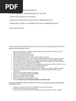 Download Marketing Interview Questions by zeeshanalinewports SN33522584 doc pdf