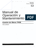 793D Manual Operacion y Mantenimiento