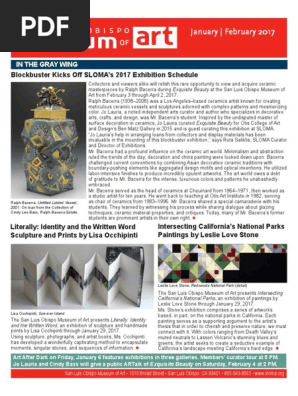 SLOMA Art News Jan-Feb 2017
