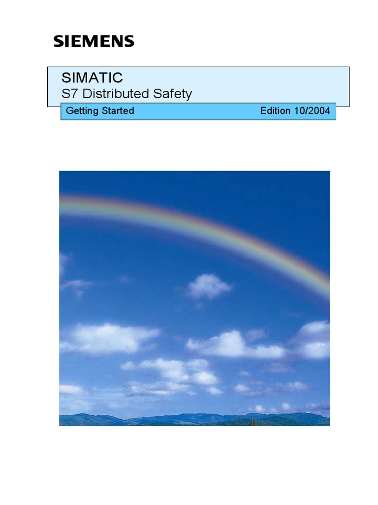 S7 Distributed Safety - Getting Started | PDF | Parameter (Computer ...