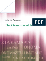 Anderson - The Grammar of Names PDF