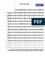 Deck The Halls Anonimo Orchestra Partitura e Parti PDF