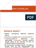 İLETİŞİM KURAMLARI-chp1