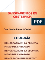 Sangramientos en Obstetricia