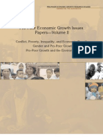 Pro-Poor Economic Growth Issues Papers - Volume II
