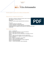 Velas Artesanales-Curso Paso A Paso PDF