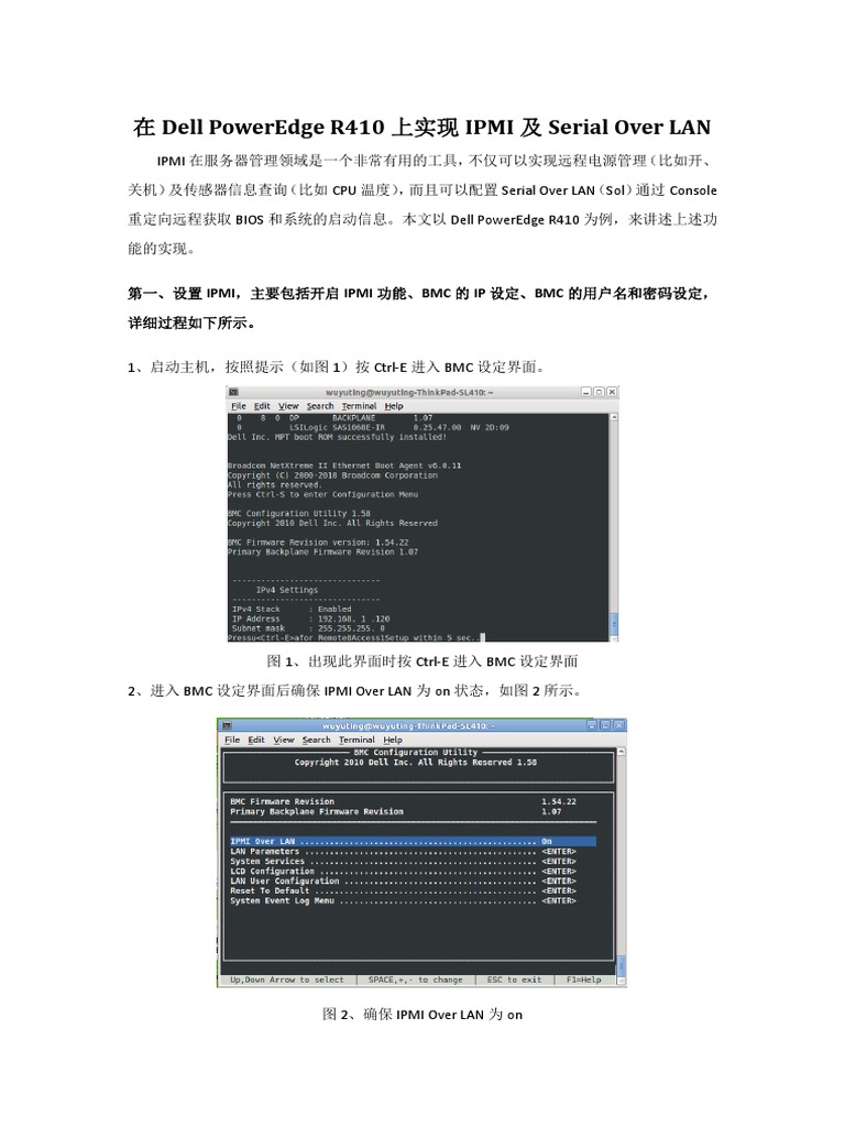 IPMI Serial Over Lan (Sol) PDF
