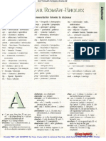 Dictionar Roman Englez PDF