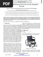 Sub 151155Review of Motorized Tricycle for the Disabled Person