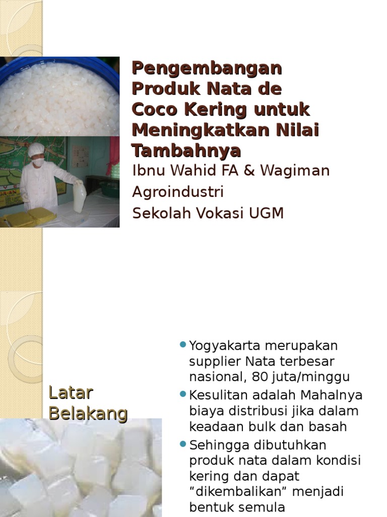 Pemkab Buol Siapkan Izin Produk Nata De Coco untuk Perluas Pasar