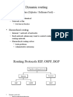Routing Protocols RIP, OSPF, BGP