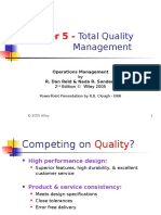 Total Quality Management: Operations Management R. Dan Reid & Nada R. Sanders
