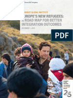 A Road Map for Integrating Europes Refugees