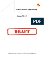 Microsoft Certified System Engineering: This Document Can Be Used by Yourself For Educational Purpose