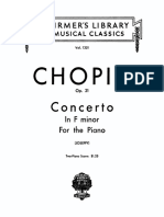 Chopin Piano Concerto No-1.2 Op.21 Joseffy