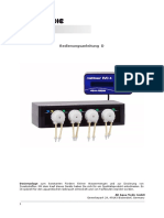 Manual Instrucciones PDF Aquamedic Reefdoser EVO 4 Bomba Peristaltica Dosificadora Acuario