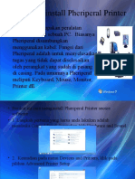 Power Point Cara Mengisntal Pheriperal Printer