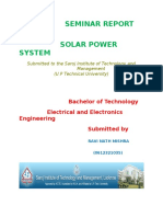 Solar tower technology