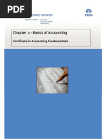 Chapter 1 - Basics of Accounting: Certificate in Accounting Fundamentals