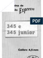 CBC - Carabina de Pressao - Expresso 345 e 345 Junior