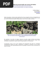 A Necessidade de Preservação Aos Muros de Itaúna