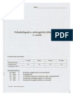 Apáczai - Feladatlapok Szövegértés Felmérésére 3.o PDF