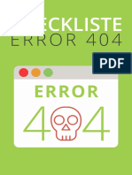 Error 404: So bekommst du bessere Rankings!