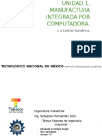 Control Numérico en la Manufactura