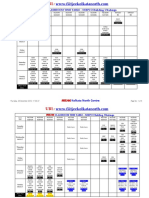 Fiitjee: CLASSROOM TIME TABLE - NEEPCO Building, Ultadanga