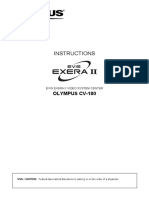 Olympus CV-180 Video System - User Manual PDF