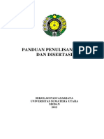 Panduan Penulisan Tesis Dan Disertasi USU