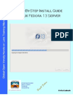 Step-By-Step Install Guide Fedora 13 Server v1.0