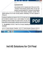 Ind AS Solutions for CA Final Class.ppsx
