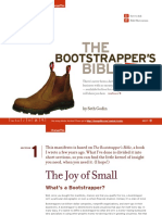 Bootstrapers Bible PDF