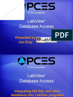 LabView Database Access