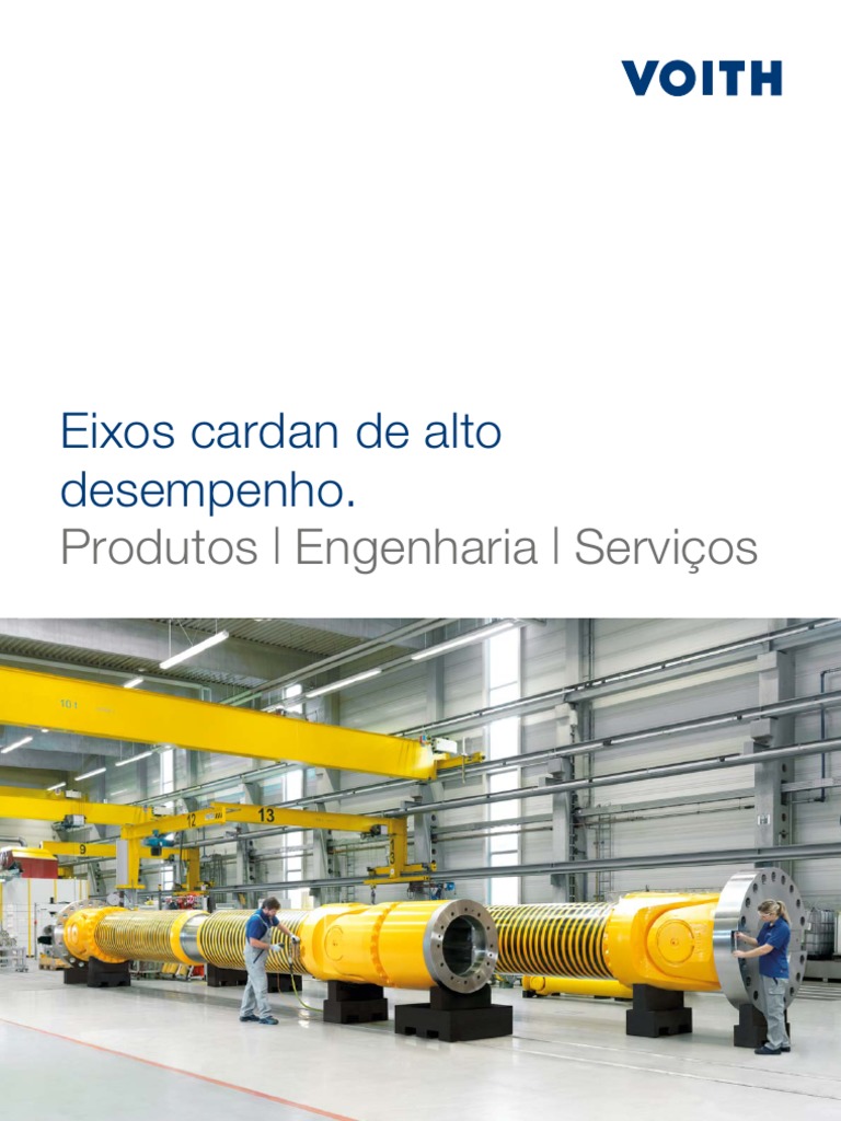 Eixos Cardan de Alto Desempenho | PDF | Engenharia Mecânica | Máquinas