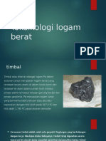 Hid TOKSI Logam Berat