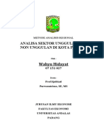 Metode Analisis Regional