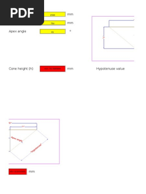 Cone Weight Calculation
