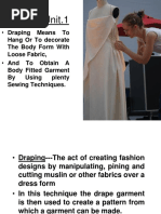 Draping Of Fabric Seam Sewing Clothing