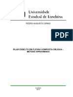 Pilar Esbelto em Flexão Composto Oblíqua - Método Aproximado