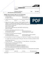 II IIT IRP Chemistry Worksheet - 14 PDF