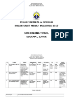 Pelan Taktikal Dan Operasi BSMM 2017